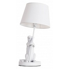 Настольная лампа декоративная arte lamp gustav a4420lt-1wh